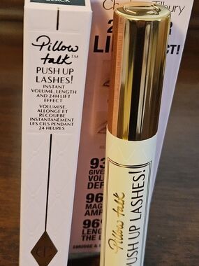 Charlotte Tilbury Pillow Talk Push Up Lashes Mascara - Super Black (NIB)